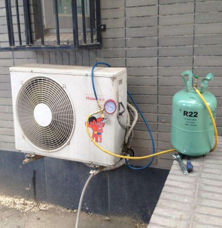 空调加氟